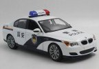 White Police Theme 1:18 Scale Diecast BMW M5 Model