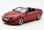 White / Red / Blue / Silver 1:24 Scale Diecast BMW M6 Model