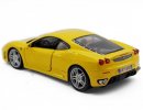 Red / Yellow 1:24 Scale Bburago Diecast Ferrari F430 Model