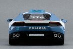 Blue 1:24 Maisto Police Diecast Lamborghini Huracan Model