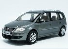 1:18 Scale Blue 2008 Diecast VW Touran Model