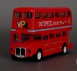 Kids Red / Blue / Yellow / White Double-Decker Bus Toy