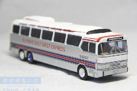 White 1:76 Scale Die-Cast 1980 DENNING MONO Bus Model