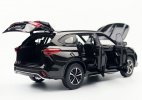 Black 1:32 Scale Diecast 2021 Toyota Crown Kluger Hybrid Toy