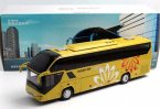 Yellow 1:42 Scale Die-Cast Higer H92 Coach Model