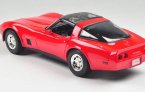 Black /White /Silver /Red 1:18 Diecast Chevrolet Corvette Model