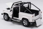 1:18 Scale Black /Red /White Diecast Land Rover Defender Model