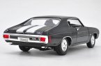 Black 1:18 Welly Diecast 1970 Chevrolet Chevelle SS 454 Model