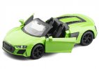 Green / Yellow / Red Kids 1:32 Diecast 2020 Audi R8 Spyder Toy