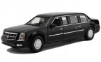 Kids 1:32 Scale White / Black Diecast Cadillac DTS Toy