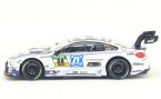 Blue 1:43 Scale NO.36 Samsung Painting Diecast BMW M4 DTM Toy