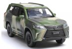 Kids 1:32 Scale Amy Green Diecast Lexus LX570 SUV Toy