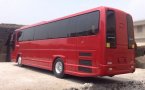 1:50 Scale Red Isuzu Buses Model