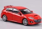 1:64 Scale Black / Red/ Yellow /White Diecast Mazda 3 MPS Model