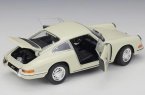 Welly 1:24 Scale Red / White Diecast 1964 Porsche 911 Model