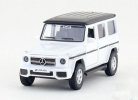 Black / White / Gray / Silver 1:36 Diecast Mercedes-Benz G63 AMG