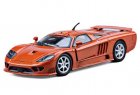 Orange 1:24 Scale Motormax Diecast 2004 Ford Saleen S7 Model