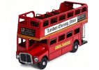 Red 12 Inch NO.12 London Sightseeing Double Decker Bus Model