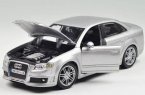 Red / Silver / White / Blue 1:24 Bburago Diecast Audi RS4 Model