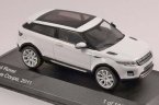 White 1:43 WhiteBox Diecast 2011 Land Rover Evoque Coupe Model