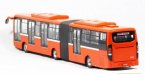 Red 1:64 Scale SunWin SWB6180 BRT Articulated Bus Model