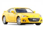 White / Blue / Yellow Kids 1:32 Scale Diecast Subaru BRZ Toy