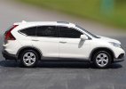 White 1:43 Scale Plastic 2012 Honda CR-V SUV Model