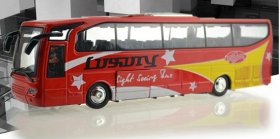 1:36 Scale Red / Yellow / Blue / White Kids Electric Tour Bus