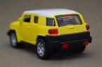 Kids Yellow 1:49 Scale Maisto Diecast Toyota FJ CRUISER Toy