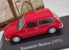 1:43 Scale Red IXO Diecast Volkswagen Brasilia Model