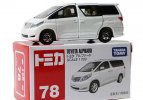 1:59 Scale White Diecast Kids NO. 78 Toyota ALPHARD Toy