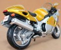 1:12 Scale White / Golden / Blue MaiSto Suzuki GSX 1300R Motor