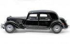 Black 1:18 Scale MaiSto Diecast 1952 Citroen 15CV 6 Cyl Model