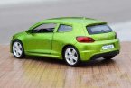 Blue / Green 1:38 Scale Kids Diecast VW Scirocco R Toy