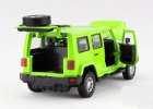 Kids Green / Red / Yellow 1:32 Diecast Jeep Wrangler Toy