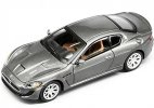 Gray 1:64 Scale Diecast Maserati GranTurismo Model