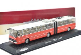 Red Atlas 1:72 Scale Diecast Ikarus 280T 1987 Articulate Bus