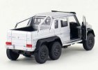 Kids Welly Diecast Mercedes Benz G63 AMG Pickup Truck Toy