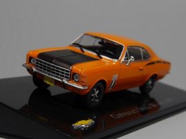 Orange 1:43 IXO Diecast 1975 Chevrolet Opala SS 4cc Model