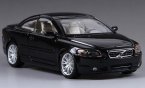 Black 1:24 Scale Bburago Diecast Volvo C70 Model