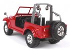 1:24 Scale Red / Blue Bburago Diecast Jeep Wrangler Car Model