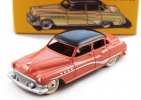 Orange 1:43 Scale Dinky Diecast Buick Roadmaster Model