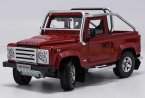 1:18 Scale Black /Red /White Diecast Land Rover Defender Model