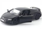 1:36 Scale Kids Black Diecast Audi R8 Coupe Toy