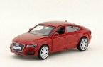 1:43 Scale Kids Red / Green Diecast Audi A7 Car Toy