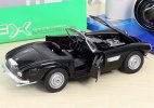 Black / Creamy White 1:24 Scale Welly Diecast BMW 507 Model