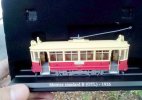 Red-White 1:87 Atlas Motrice standard B OTL 1926 Tram Model