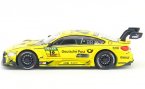 1:43 Scale NO.16 Deutsche Post Painting Diecast BMW M4 DTM Toy