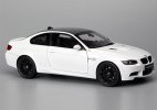 White / Gray 1:18 Scale Kyosho Diecast BMW M3 Coupe E92 Model