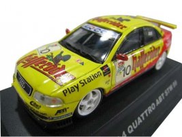 Yellow 1:43 Scale Diecast Audi A4 QUATTRO Model